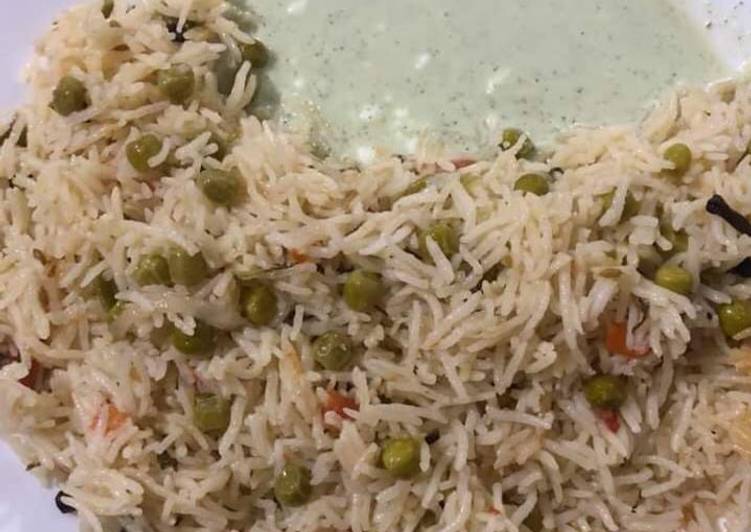 Simple Way to Prepare Any-night-of-the-week One pot peas pulao