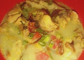 Resep Populer Soto ayam santan Enak Sempurna