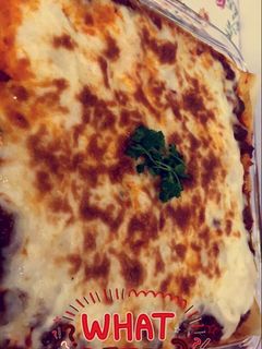 صورة لوصفة لازانيا 😍