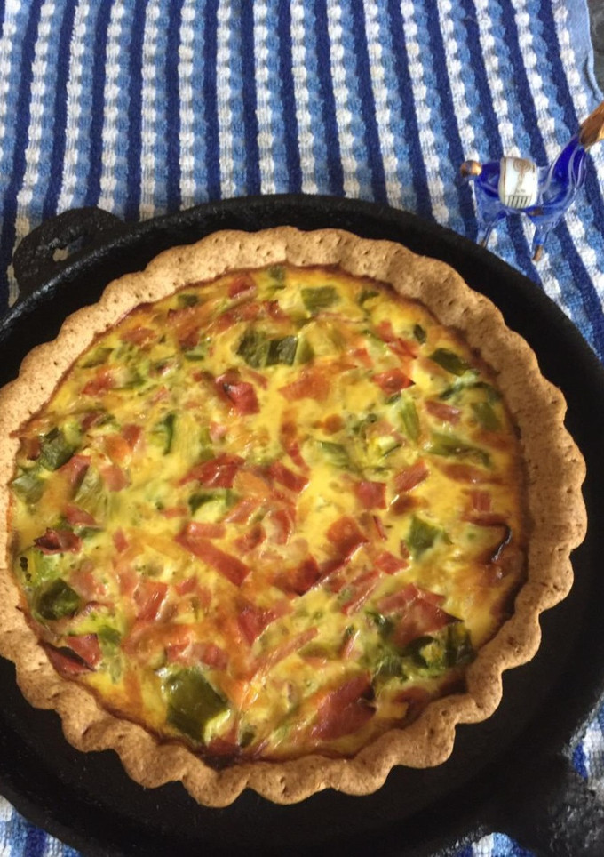 Una foto de Pastel de Espárragos