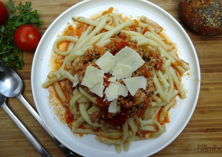 Easiest Way to Prepare Quick Chicken Bolognese Recipe