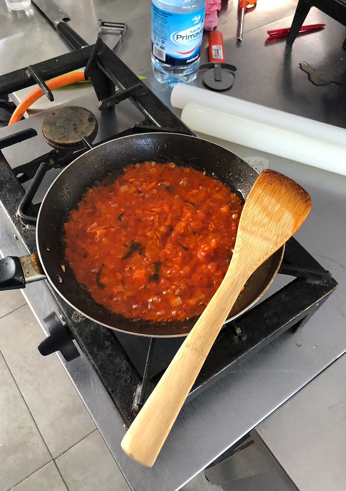 Una foto de Salsa de tomate clásica