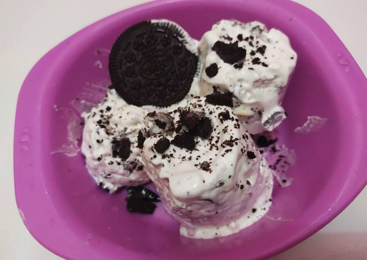 Ice cream oreo