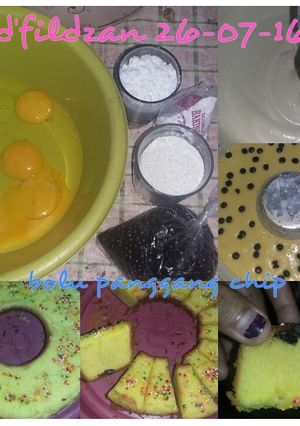 Foto resep Bolu Panggang Chip simple