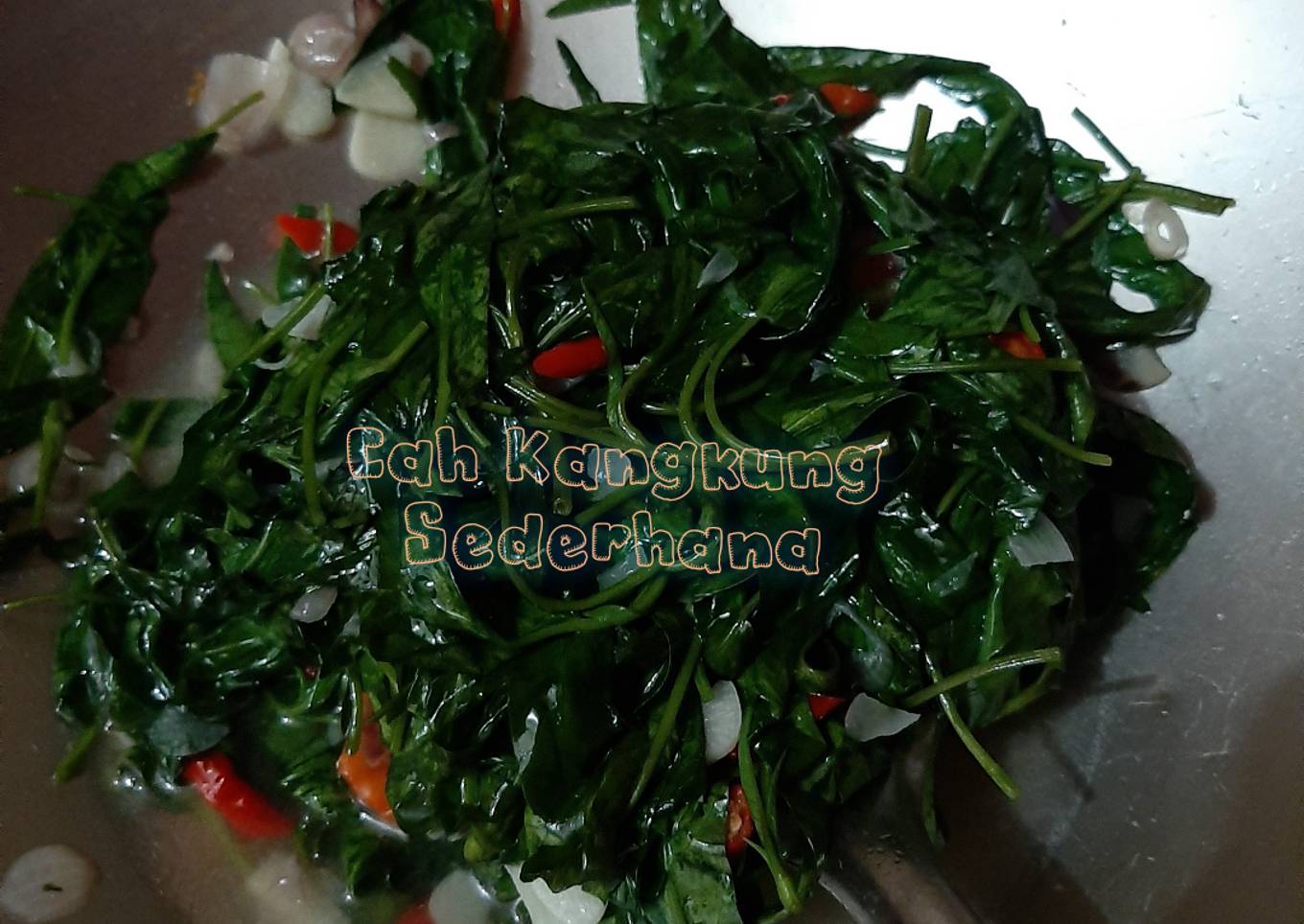 Cah Kangkung Sederhana