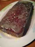 Súper Budín Ser de chocolate con frutas secas
