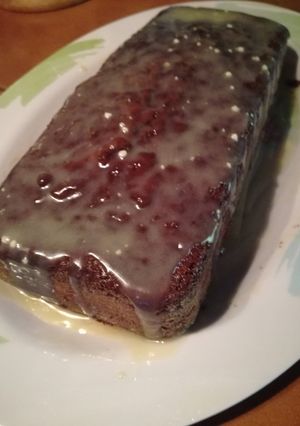 Una foto de Súper Budín Ser de chocolate con frutas secas