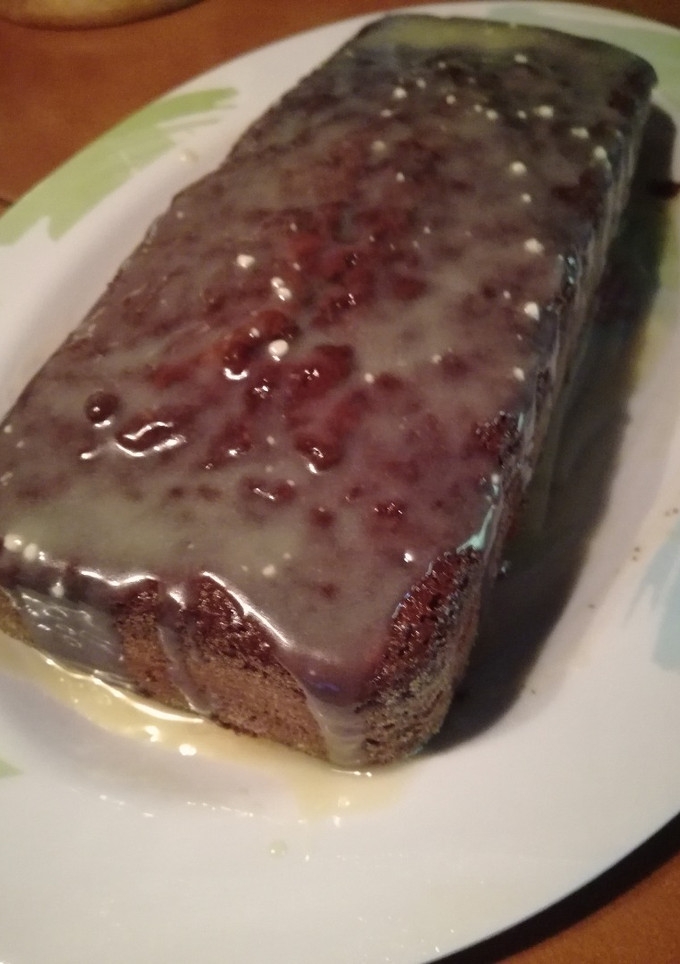 Una foto de Súper Budín Ser de chocolate con frutas secas