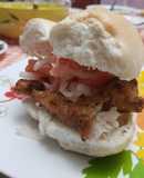 Sándwich de pescado