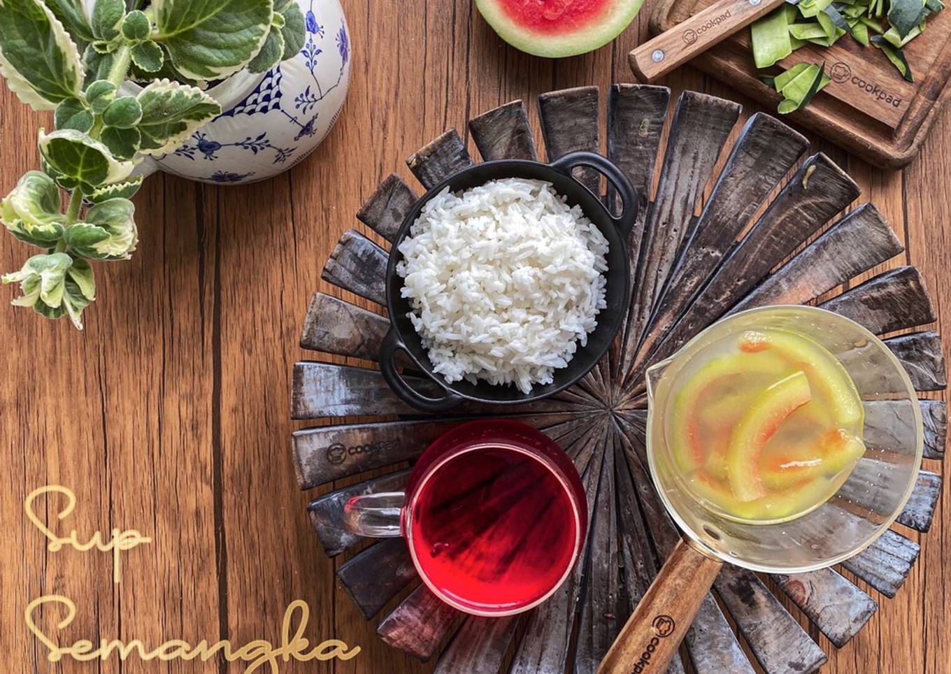 Sup tembikai ringkas