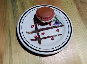 Una foto de Macarrones dulces