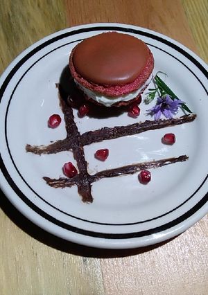 Una foto de Macarrones dulces