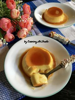 Foto resep NO BAKE Creme Caramel Pudding