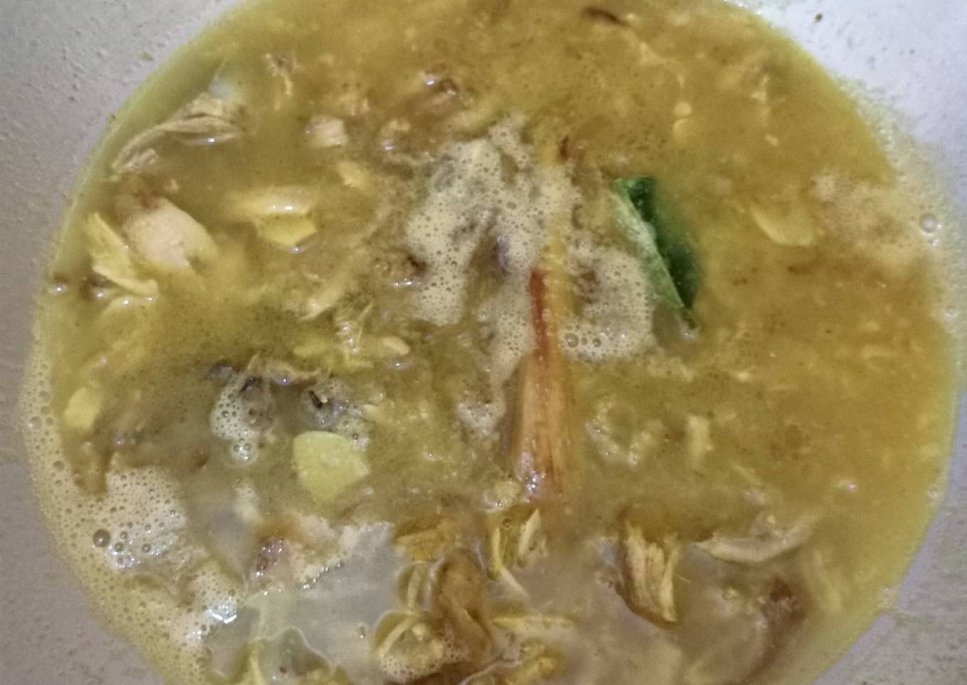 Soto Ayam Bening Simple