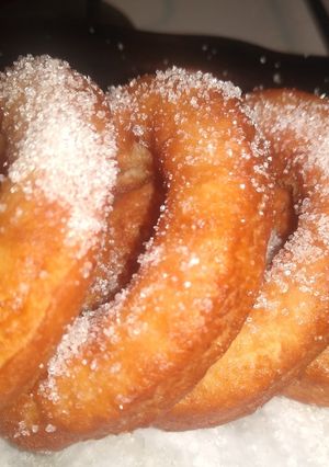 Una foto de Donas caseras y esponjosas 🥯🍩