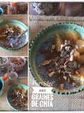Porridge graines de chia