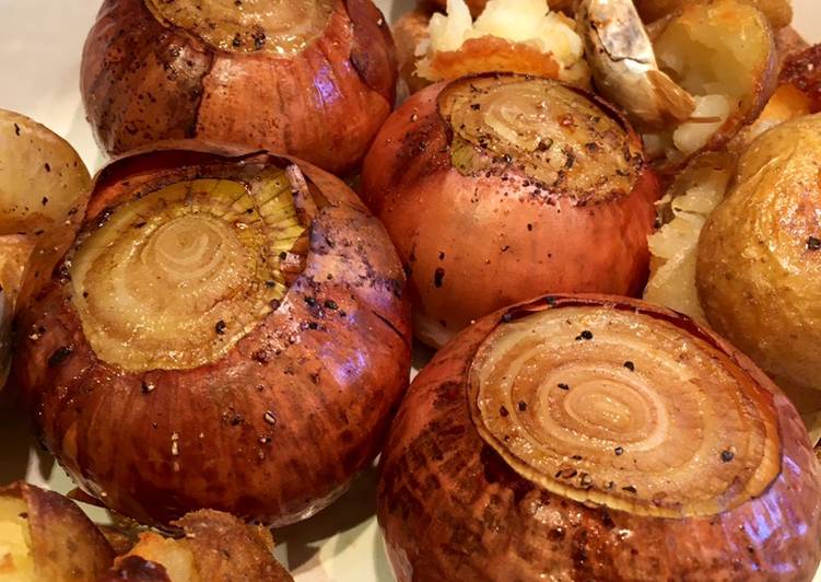 Easiest Way to Make Ultimate Whole Roasted Onions