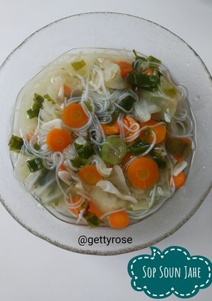 Foto resep Sop Soun Jahe