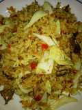 Nasi goreng ikan tongkol