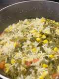 Arroz con Leche de Coco y Vegetales