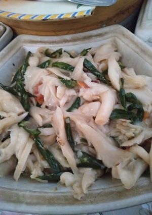 Foto resep Tumis jamur tiram pedas