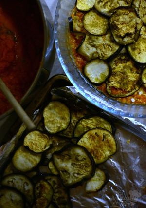 Una foto de Las más ricas berenjenas preparadas a la parmesana