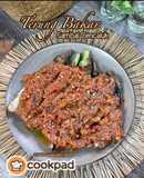 Terung Bakar Sambal Cencaluk