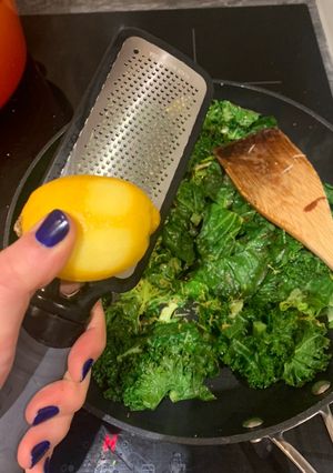 A picture of Zesty sprout tops #cookeverypart.