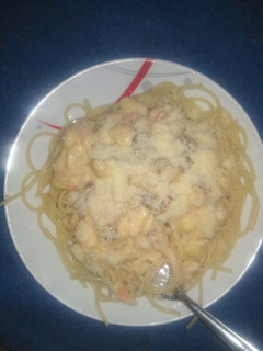 Una foto de 💛Pasta a la Carbonara 🍝