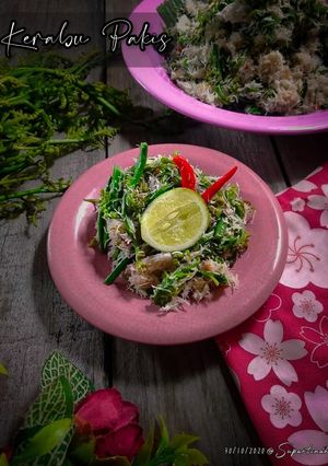 Foto resep Kerabu Pucuk Pakis