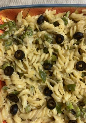 A picture of Vegetable pasta.