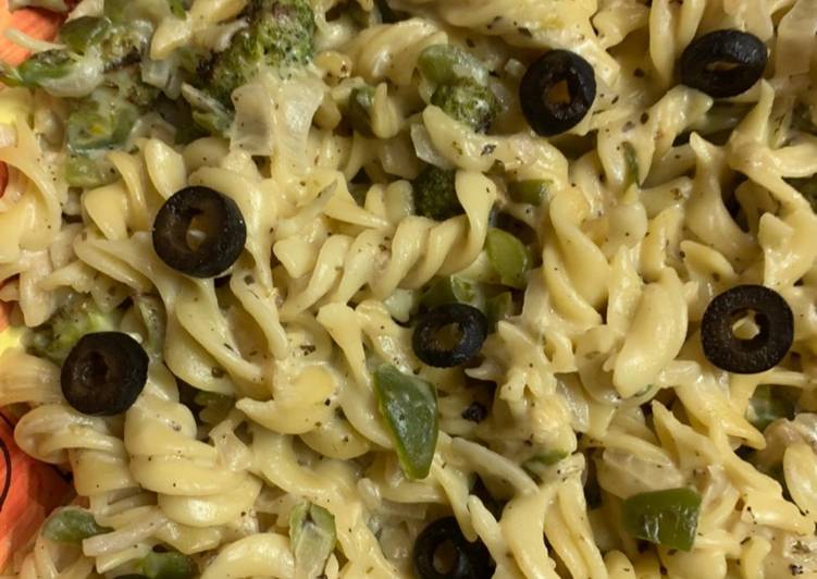 Recipe: Yummy Vegetable pasta