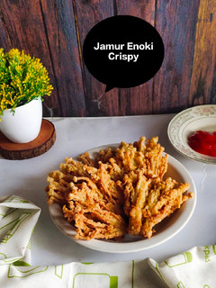 Foto resep Jamur Enoki Crispy