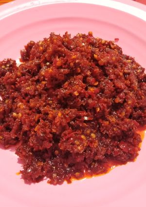 Foto resep Sambal terasi goreng