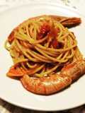 Spaghettone Senatore Cappelli con Gamberoni