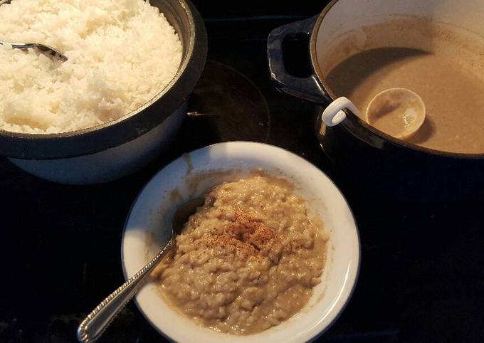 Step-by-Step Guide to Prepare Homemade Eggnog rice pudding