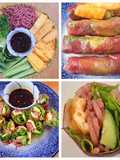 Vegetarian Fresh Spring Rolls (Eat Clean)