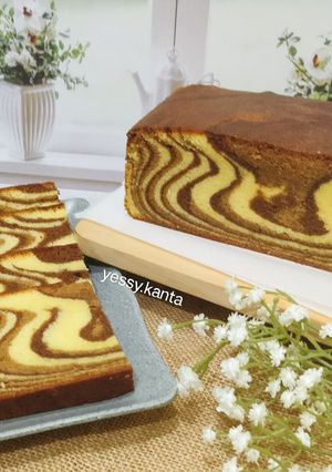 Foto resep Butter cake (bolu macan)