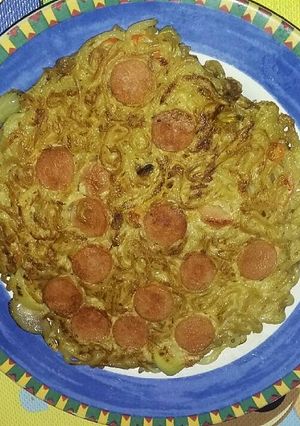 Foto resep Omlet mie