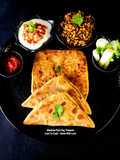 Matki Masala Paratha - Moth Masala Paratha