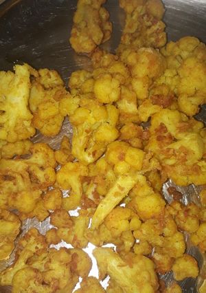 A picture of Cauliflower fry.