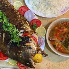سمك مشوي بالفرن-レシピのメイン写真