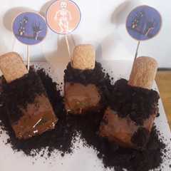 Una foto de Tortitas de Halloween!
