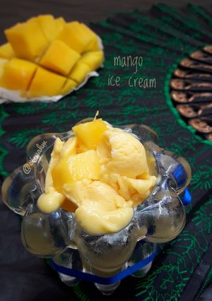 Foto resep Mango Ice Cream simpel