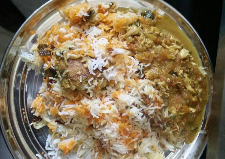 Recipe of Homemade Hyderabadi Chicken Biryani