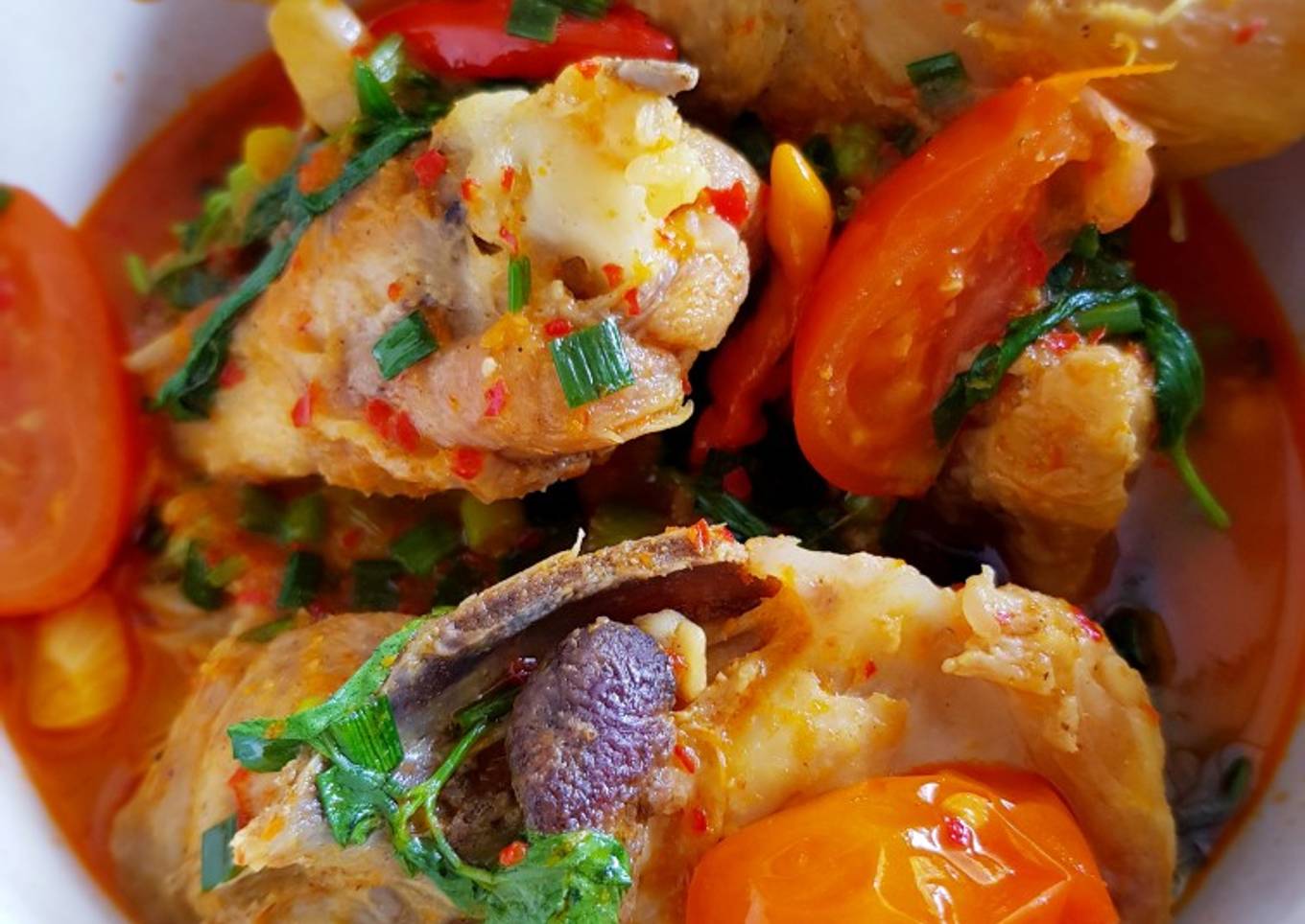 Chicken Basil Soup