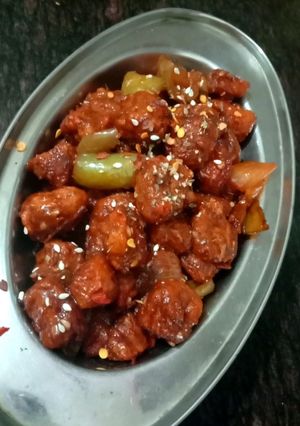 न्यूट्री चिली (Nutri Chilli recipe in Hindi) रेसिपी मुख्य फोटो