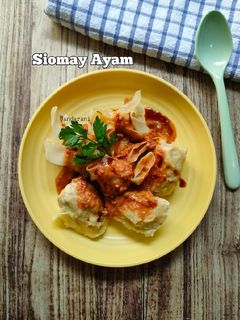 Foto resep Siomay Ayam dengan Kuah Kacang simpel