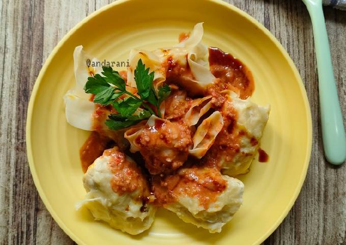 Resep Siomay Ayam Dengan Kuah Kacang Simpel Oleh Andarani Cookpad