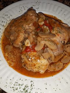 Una foto de Pollo guisado